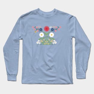 Victorian Era Florals Long Sleeve T-Shirt